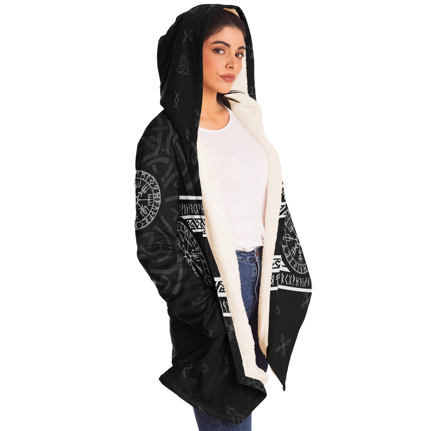 Vegvisir Premium Viking Cloak