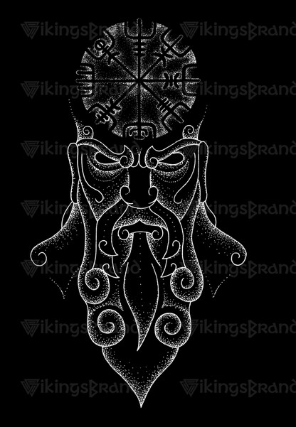 Vegvisir Tattoo, Vikings Tattoos - Digital Download
