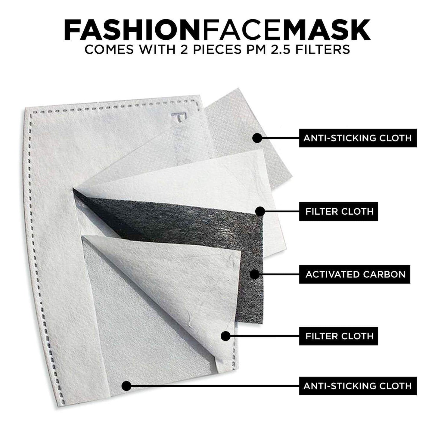 Vegvisir & Valknut Viking Face Mask Cover