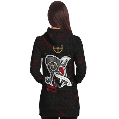 Viddar Longline Hoodie for Shieldmaidens