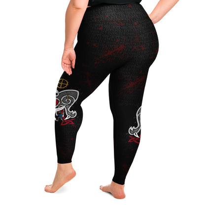 Viddar Plus Size Leggings for Shieldmaiden