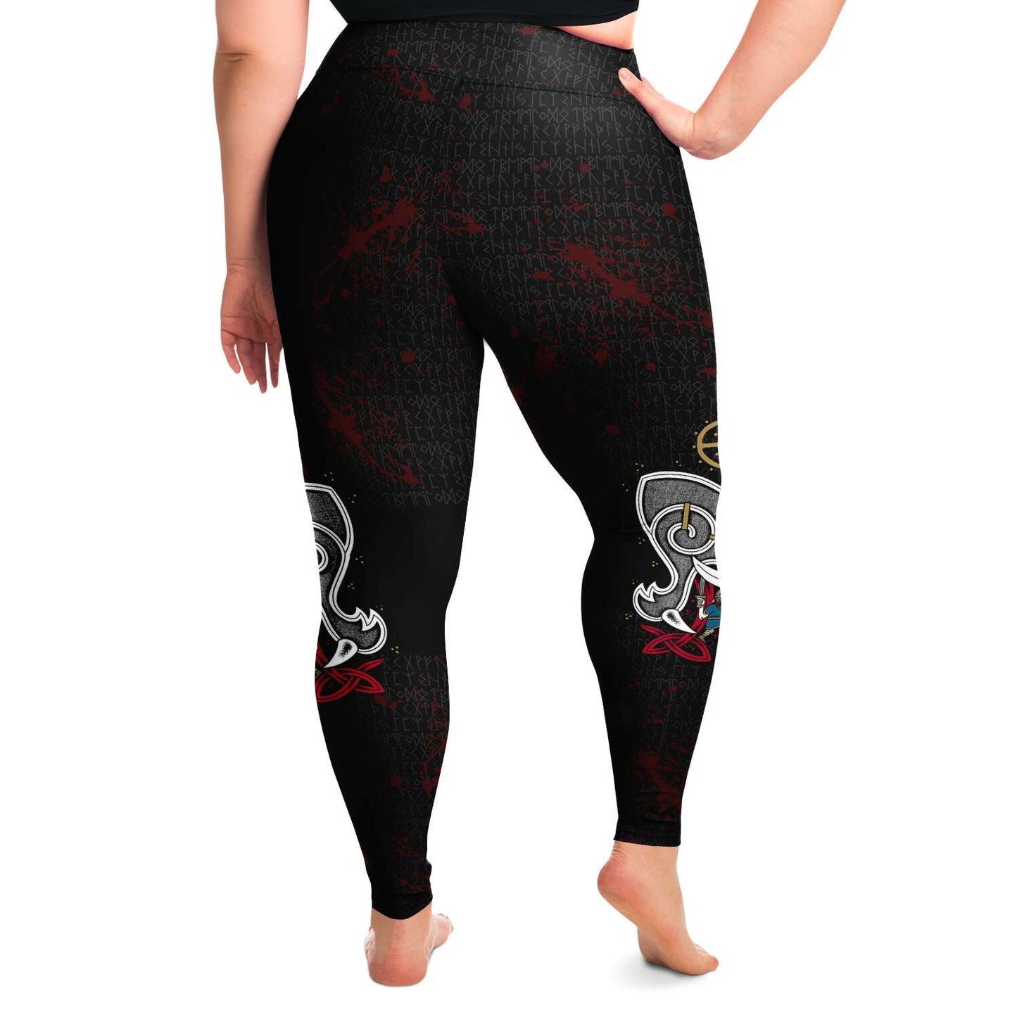 Viddar Plus Size Leggings for Shieldmaiden