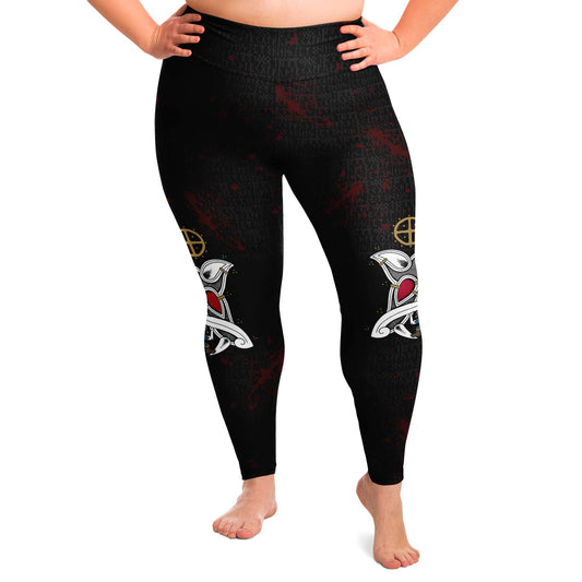 Viddar Plus Size Leggings for Shieldmaiden