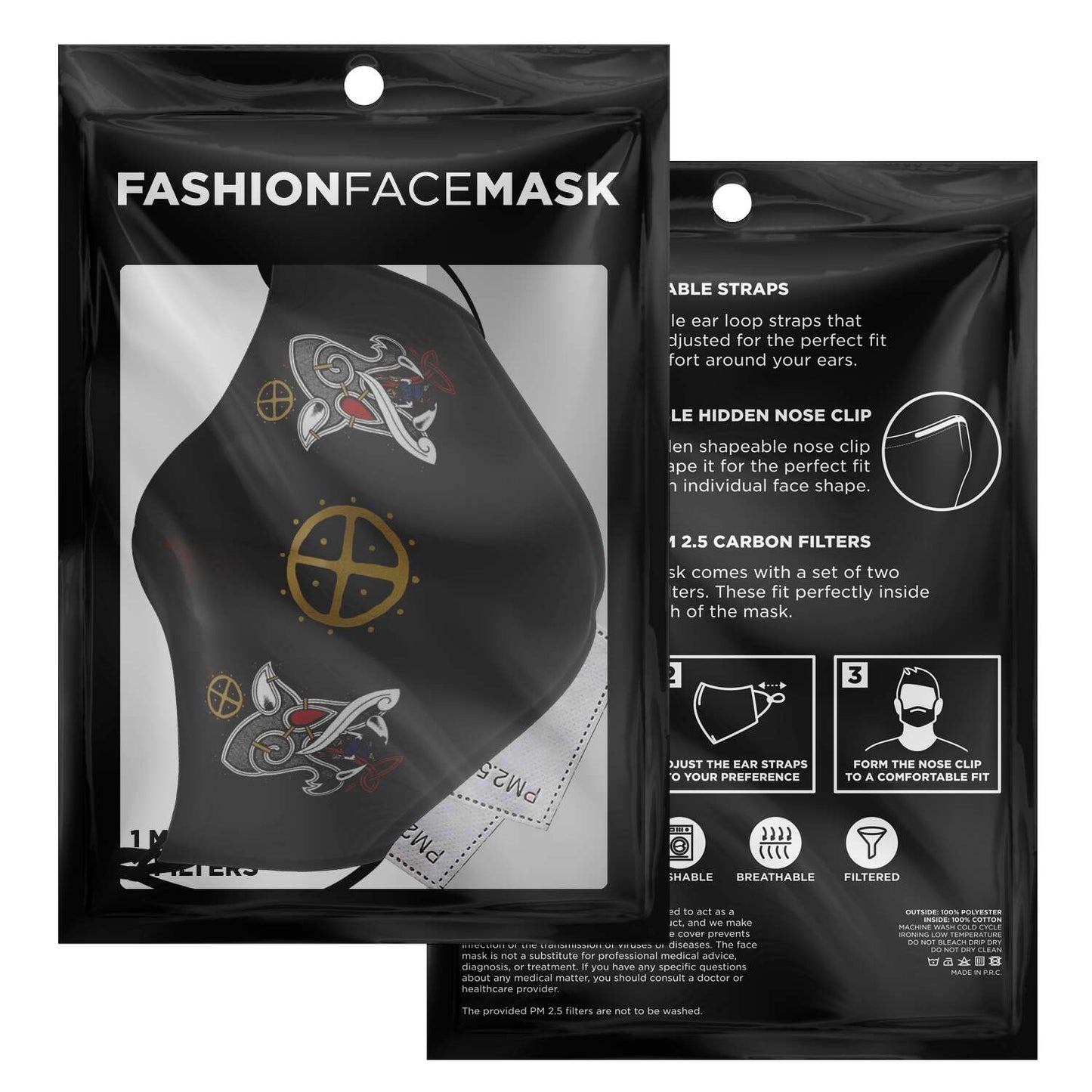 Viddar Premium Viking Face Mask