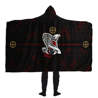 Viddar Premium Viking Hooded Blanket