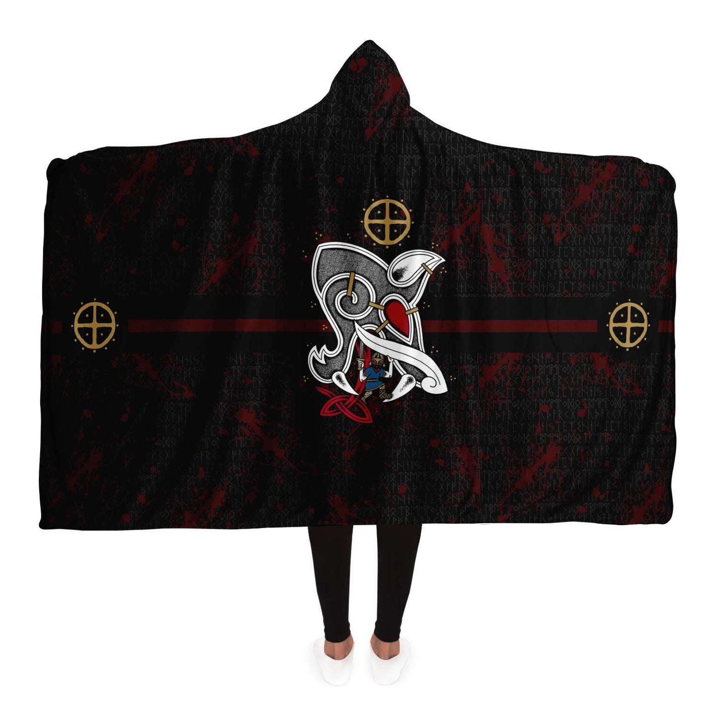 Viddar Premium Viking Hooded Blanket