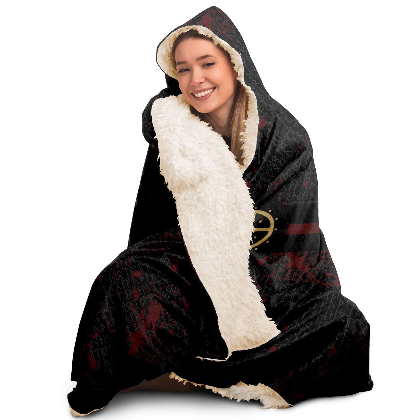 Viddar Premium Viking Hooded Blanket