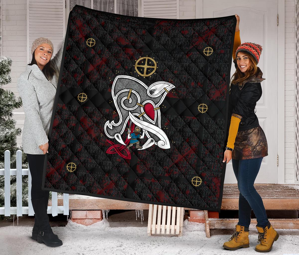 Viddar Premium Viking Quilt - Viking Home Decor