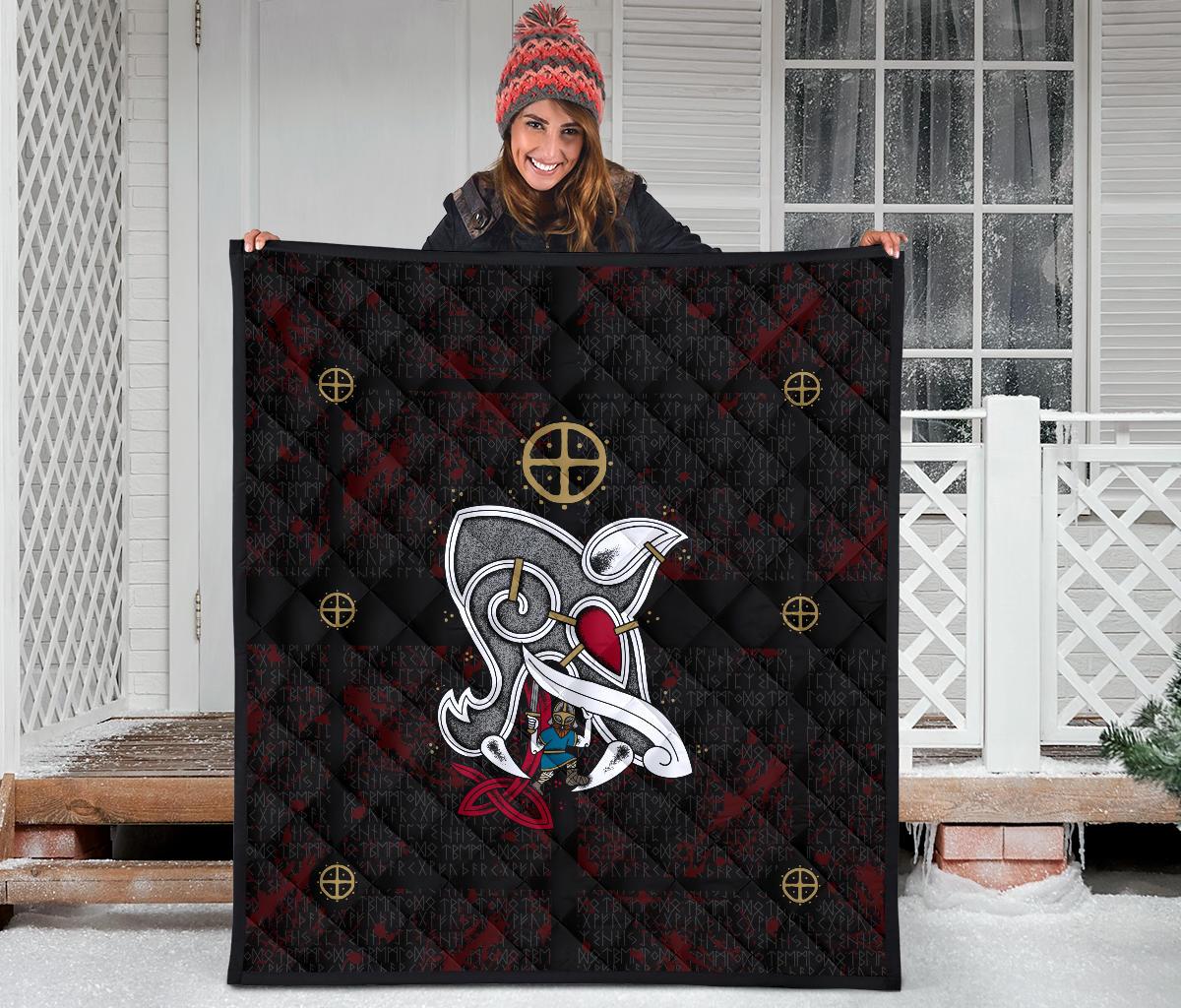 Viddar Premium Viking Quilt - Viking Home Decor