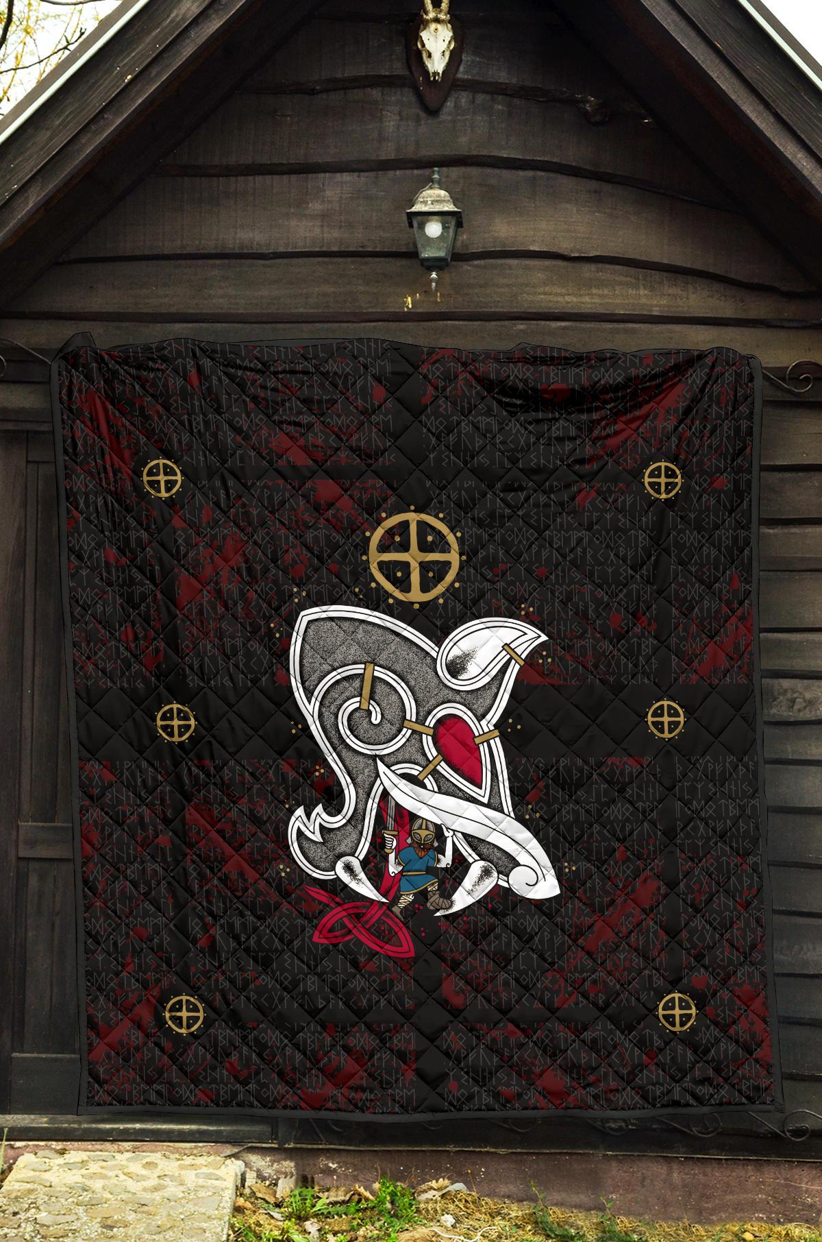 Viddar Premium Viking Quilt - Viking Home Decor