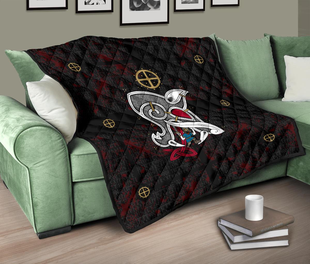 Viddar Premium Viking Quilt - Viking Home Decor