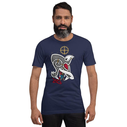 Viddar Short-Sleeve Unisex Viking  T-Shirt