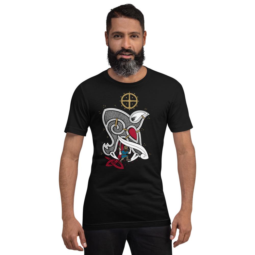 Viddar Short-Sleeve Unisex Viking  T-Shirt
