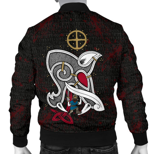 Viddar Viking Men's Bomber Jacket