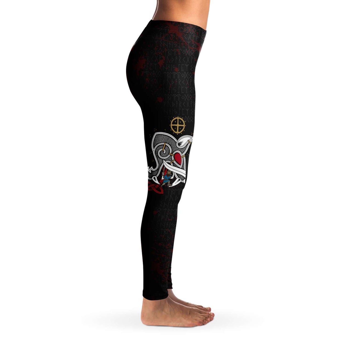 Viddar Viking Women Shieldmaiden Leggings