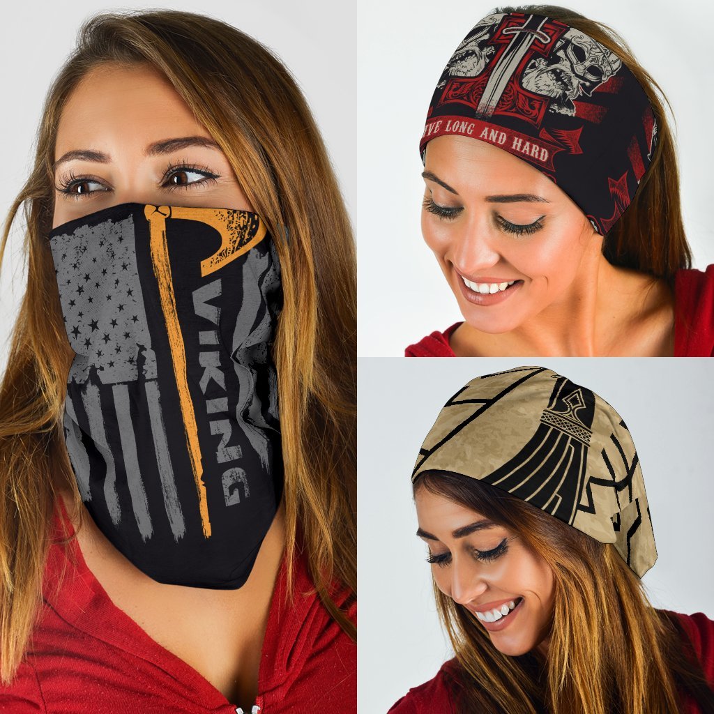Viking Bandana 3-Pack - Pack001