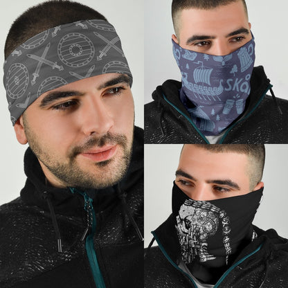 Viking Bandana 3-Pack - Pack002