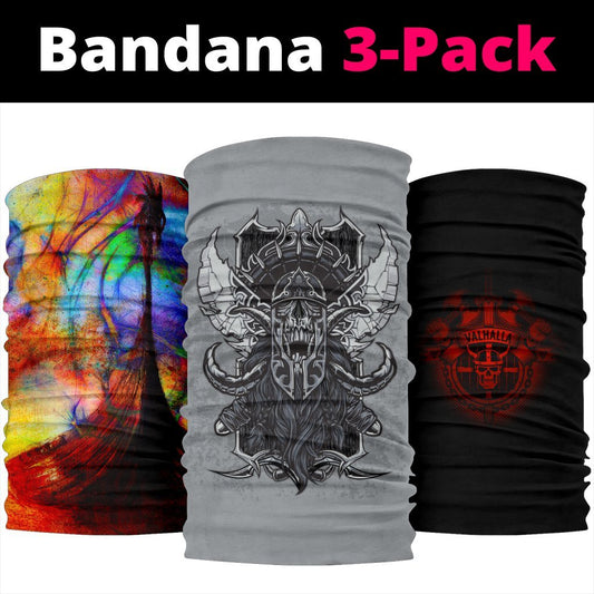 Viking Bandana 3-Pack - Pack006