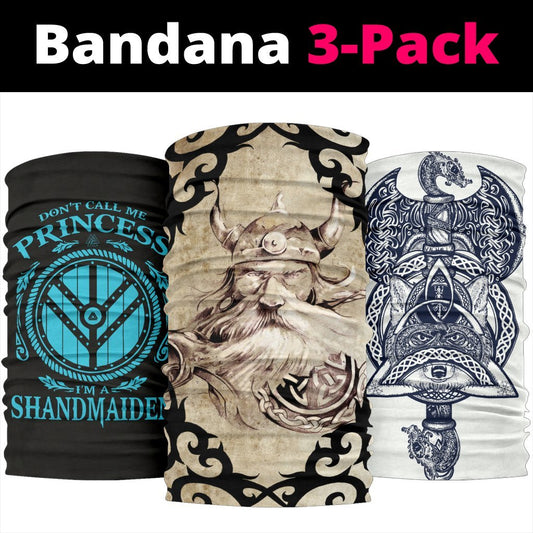 Viking Bandana 3 - Pack - Pack008