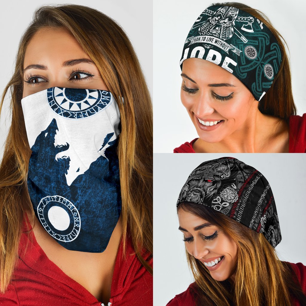 Viking Bandanas Pack of 3 - Pack026