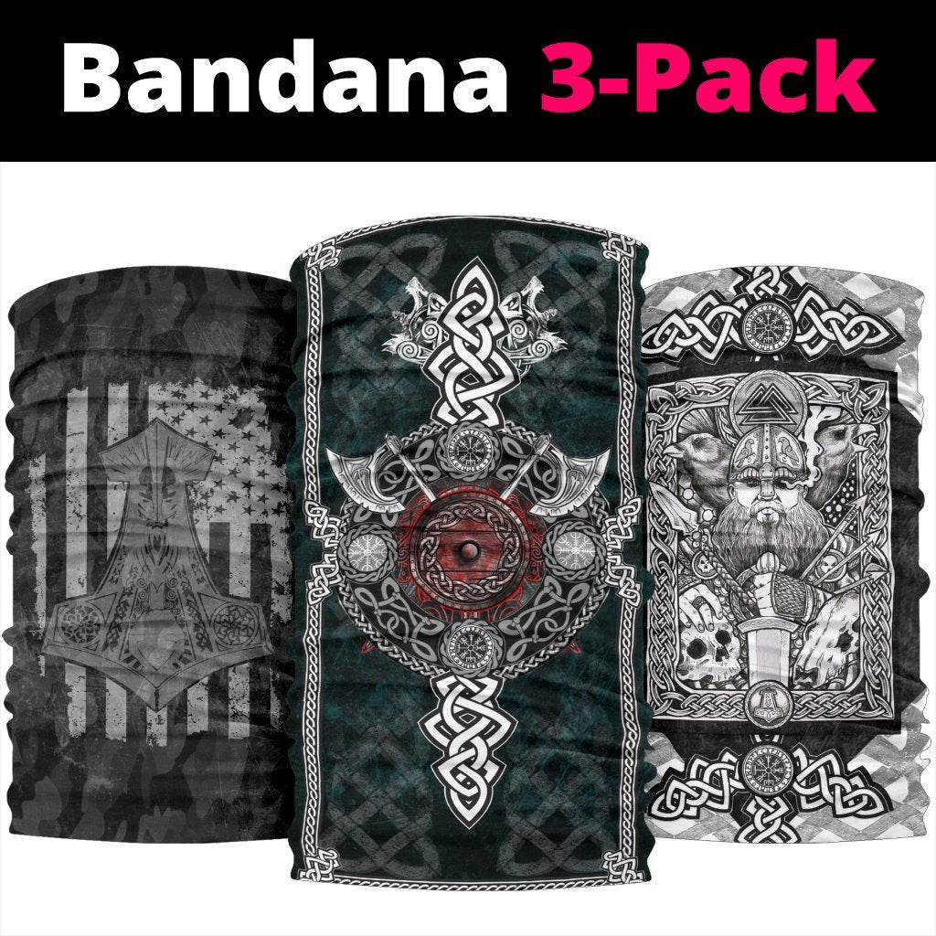 Viking Bandanas Pack of 3 - Pack027