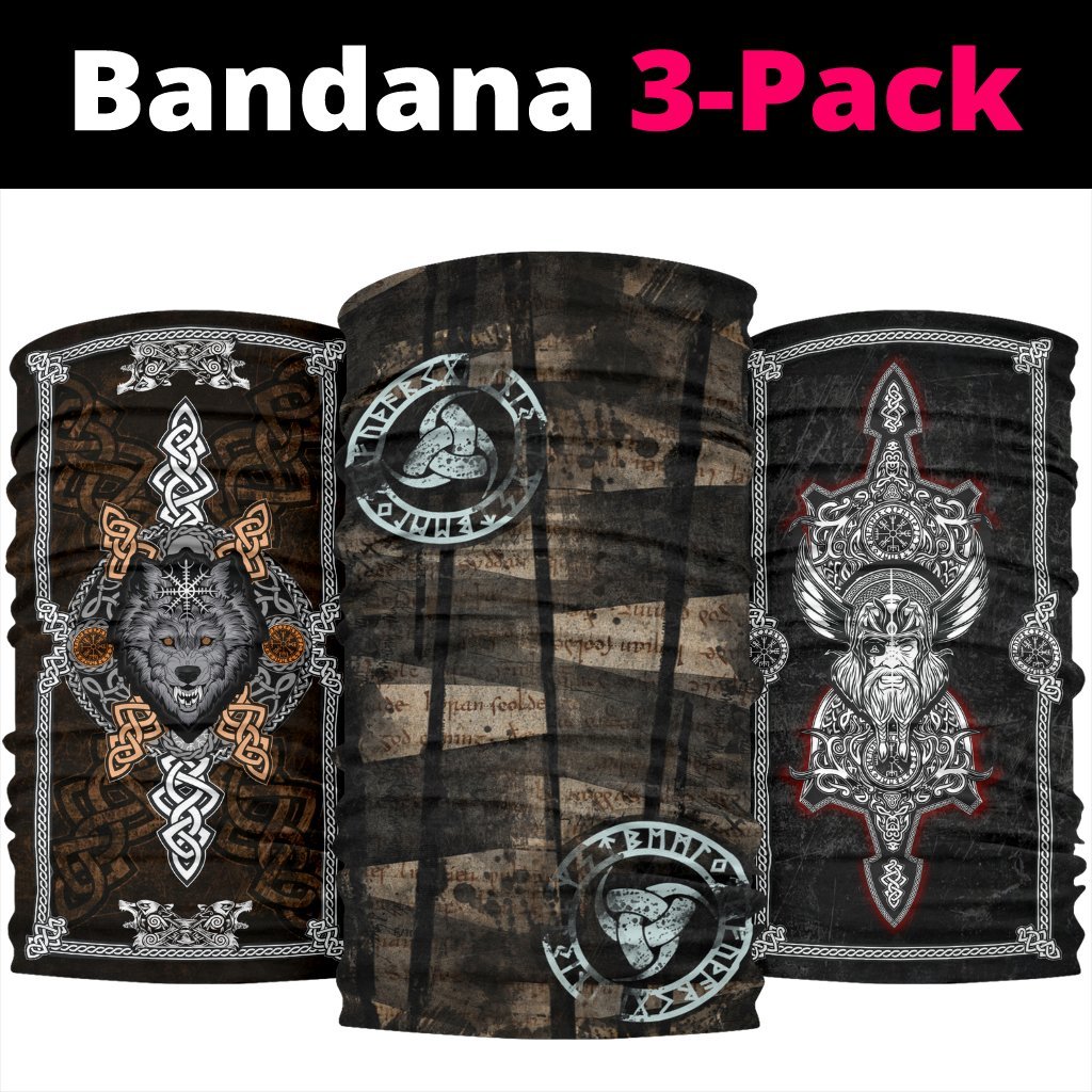 Viking Bandanas Pack of 3 - Pack029