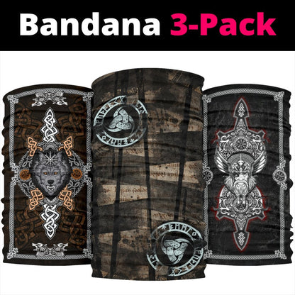 Viking Bandanas Pack of 3 - Pack029