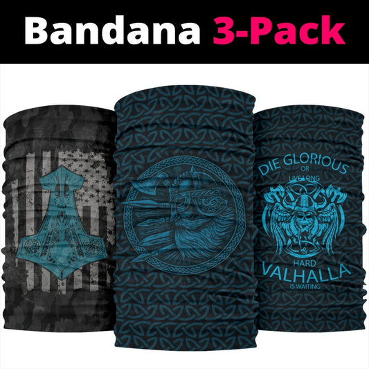 Viking Bandanas Pack of 3 - Pack037