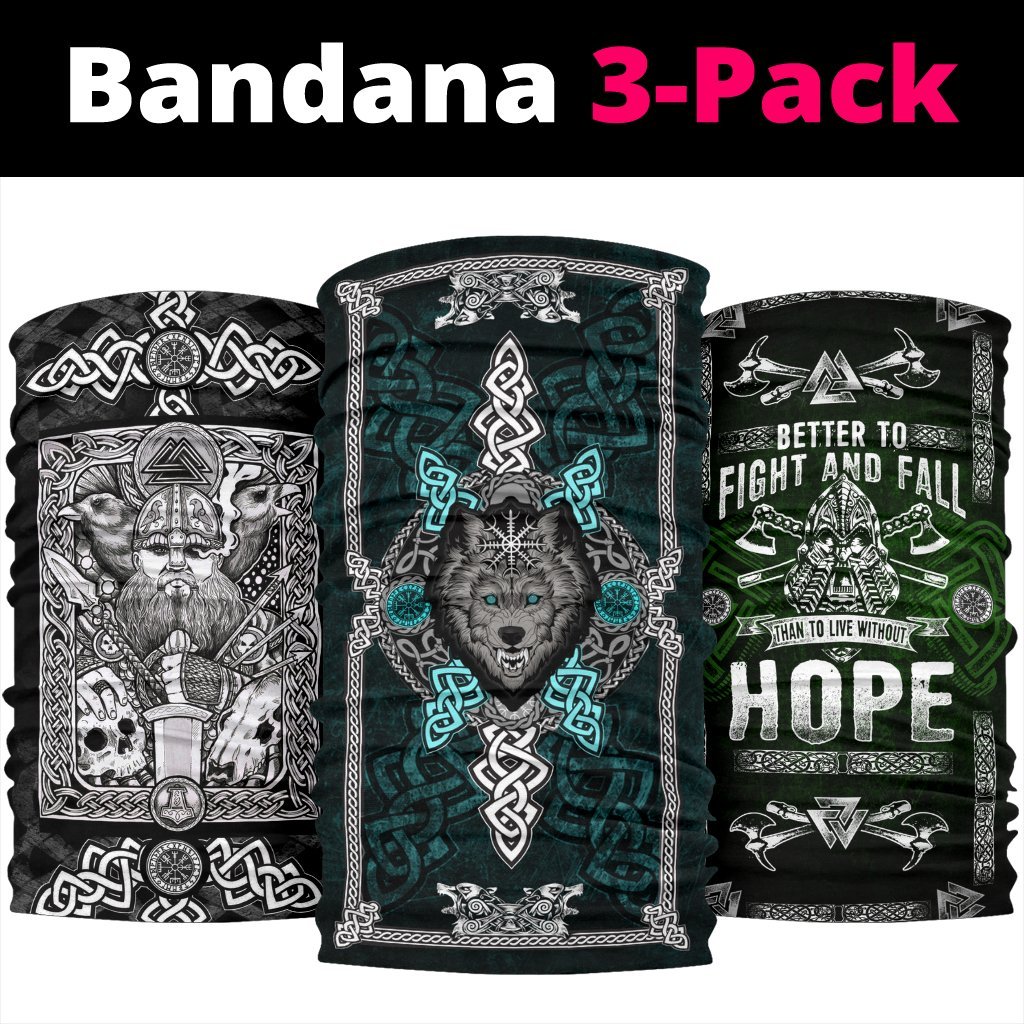 Viking Bandanas Pack of 3 - Pack038