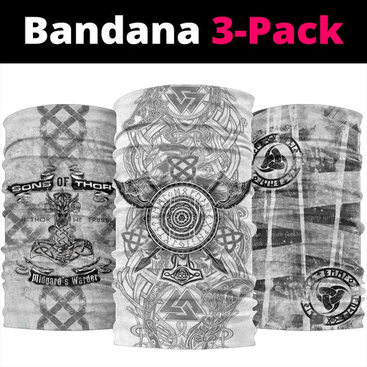 Viking Bandanas Pack of 3 - Pack041
