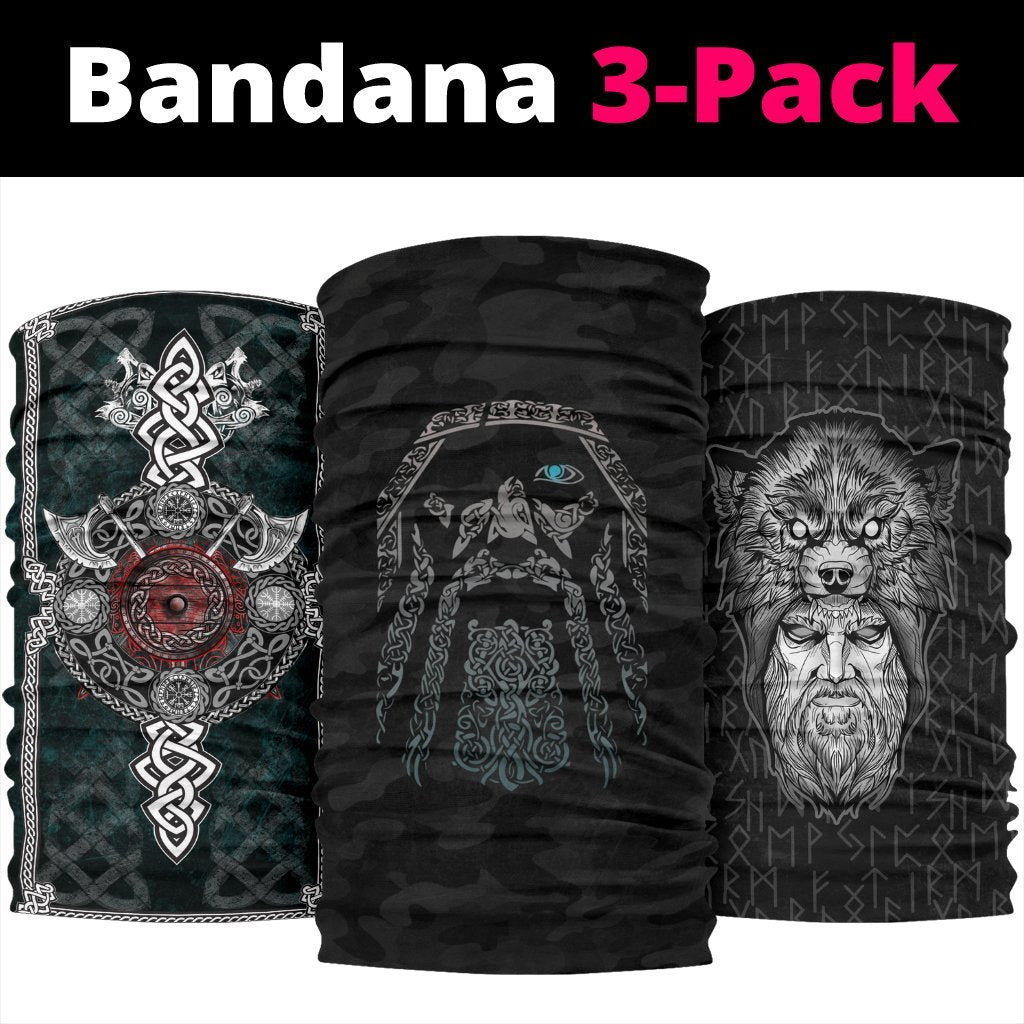 Viking Bandanas Pack of 3 - Pack043