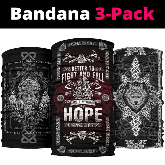 Viking Bandanas Pack of 3 - Pack044