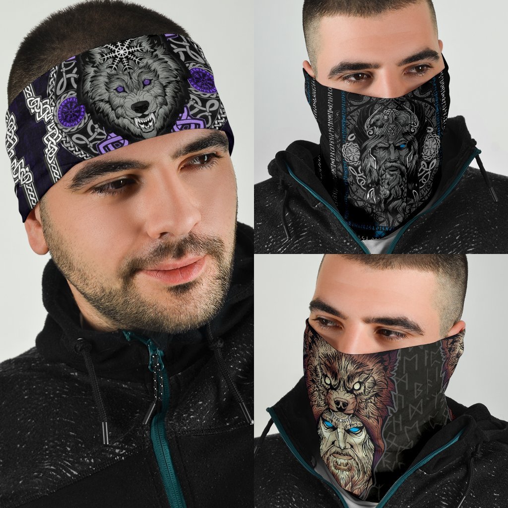 Viking Bandanas Pack of 3 - Pack046 - Purple & Variations