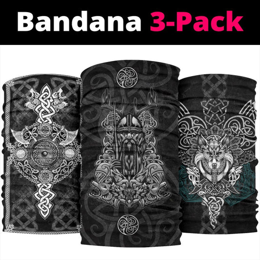 Viking Bandanas Pack of 3 - Pack046