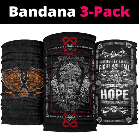 Viking Bandanas Pack of 3 - Pack047
