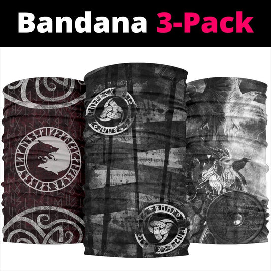 Viking Bandanas Pack of 3 - Pack056