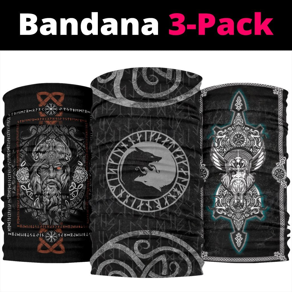 Viking Bandanas Pack of 3 - Pack057