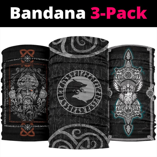 Viking Bandanas Pack of 3 - Pack057