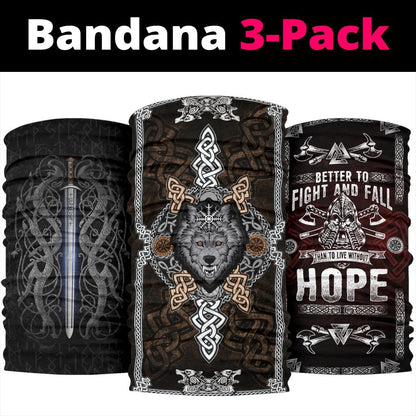 Viking Bandanas Pack of 3 - Pack059