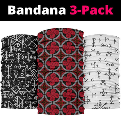 Viking Bandanas Pack of 3 - Pack064