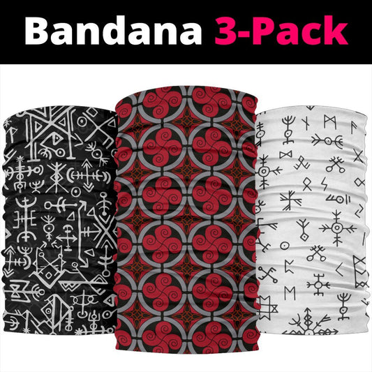 Viking Bandanas Pack of 3 - Pack064