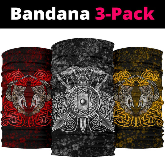 Viking Bandanas Pack of 3 - Pack065