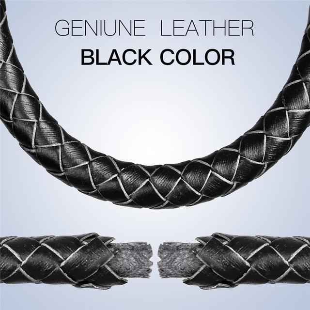 Viking Beads Genuine Leather Bracelet - VikingsBrand