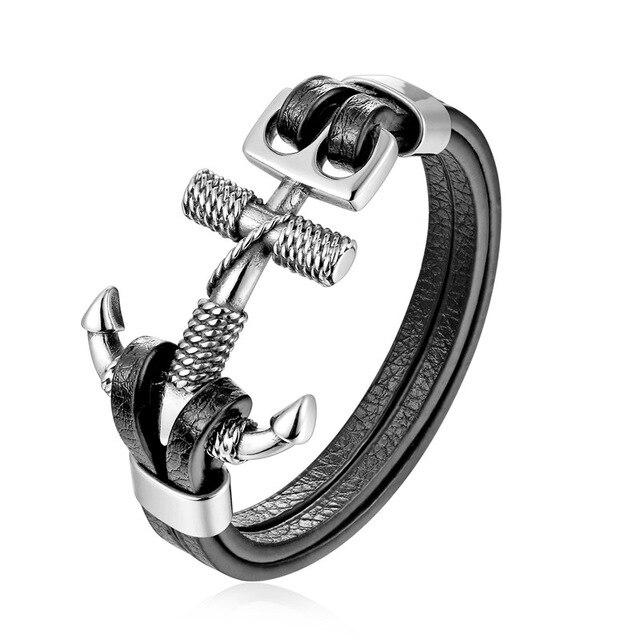Viking Bracelet with Multiple Charm Choices