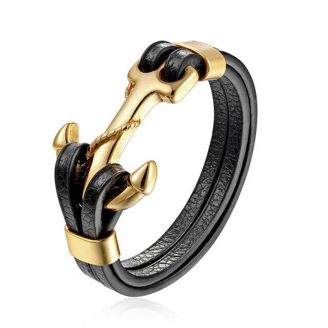 Viking Bracelet with Multiple Charm Choices