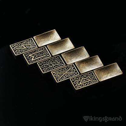 Viking Bronze Rune Set, Norse Mythology Elder Futhark