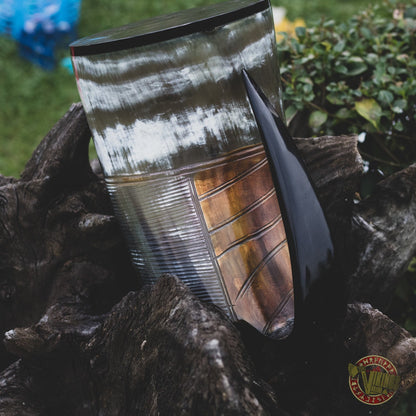 Viking Carved Drinking Horn Mug 1500ml - VikingsBrand