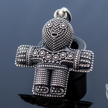 Viking Crucifix 925 Sterling Silver Pendant - VikingsBrand