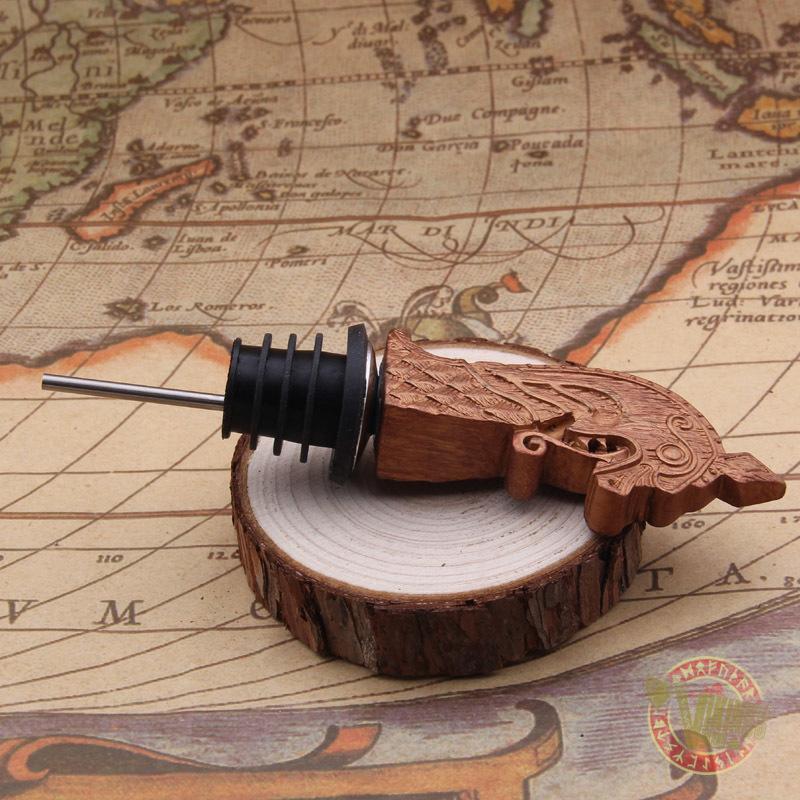 Viking Drakkar Dragon Head Bottle Stopper - VikingsBrand
