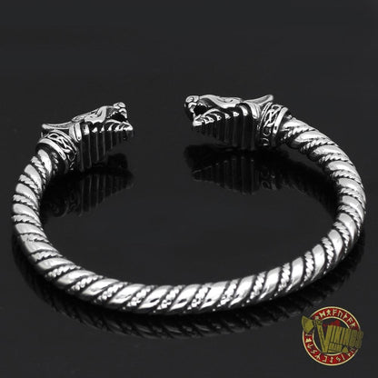 Viking Fenrir Arm Ring - Norsemen Bracelet - Adjustable